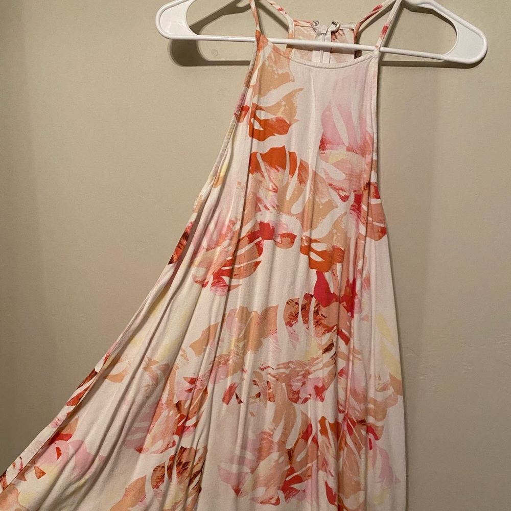 Sleeveless light summer dress